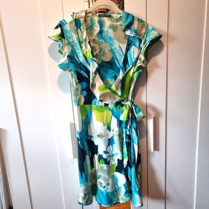 3/$40 Sale! Madison Page Wrap Around Dress